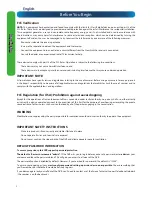 Preview for 2 page of Swann 4ch D1 & 2ch SDIDigital Video Recorder User Manual