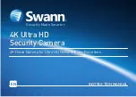 Swann 4K Ultra HD Security Camera User Manual preview