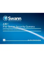 Swann A851 Pro-Series Instruction Manual preview