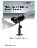 Preview for 24 page of Swann Alpha D01 Operating Instructions Manual