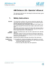 Предварительный просмотр 5 страницы Swann AMI Deltacon DG Operator'S Manual