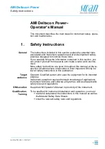 Preview for 5 page of Swann AMI Deltacon Power Operator'S Manual