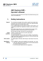 Предварительный просмотр 6 страницы Swann AMI Oxytrace Operator'S Manual