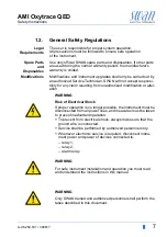 Предварительный просмотр 9 страницы Swann AMI Oxytrace Operator'S Manual