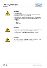 Предварительный просмотр 28 страницы Swann AMI Oxytrace Operator'S Manual