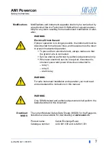 Предварительный просмотр 9 страницы Swann AMI Powercon Operator'S Manual