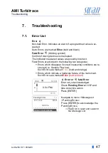 Preview for 49 page of Swann AMI Turbitrace Operator'S Manual