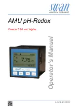 Swann AMU pH-Redox Operator'S Manual предпросмотр