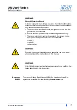 Предварительный просмотр 9 страницы Swann AMU pH-Redox Operator'S Manual