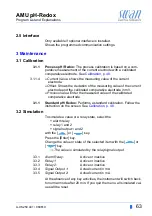 Предварительный просмотр 65 страницы Swann AMU pH-Redox Operator'S Manual