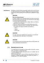 Предварительный просмотр 8 страницы Swann AMU Rescon Operator'S Manual