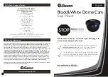 Preview for 1 page of Swann Black & White Dome Cam Installation Manual