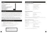 Preview for 2 page of Swann Black Knight SW-C-BLACKK Installation Manual