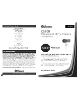 Предварительный просмотр 1 страницы Swann C-510R Installation Manual