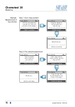 Preview for 18 page of Swann Chematest 30 Operator'S Manual