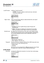 Preview for 30 page of Swann Chematest 30 Operator'S Manual