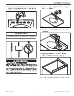 Preview for 7 page of Swann Chesapeake Vanity Manual