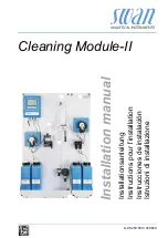 Swann Cleaning Module-II Operator'S Manual предпросмотр