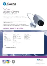 Preview for 2 page of Swann D-Cam Specification