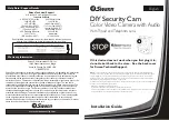 Swann DIY Security Cam Installation Manual preview