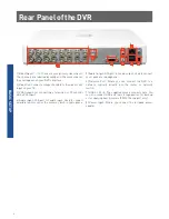 Preview for 8 page of Swann DVR16-1500 Instruction Manual