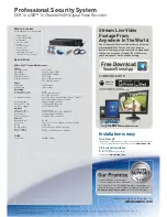 Preview for 2 page of Swann DVR16-4200 Specifications