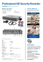 Preview for 2 page of Swann DVR16-4550 User Manual