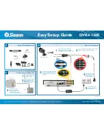 Swann DVR4-1300 Easy Setup Manual preview