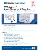 Swann DVR4-Alert SW242-DAL Faqs preview