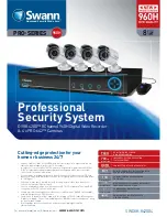 Swann DVR8-4200 Specifications предпросмотр