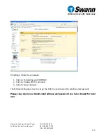 Preview for 6 page of Swann DVRx-2500 Setup Manual