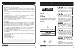 Preview for 1 page of Swann Flexcon In-Well Installation, Warnings, And Operation Instructions