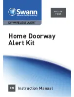 Swann Home Doorway Alert Kit Instruction Manual предпросмотр