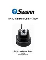 Preview for 1 page of Swann IP-3G ConnectCam 1000 Quick Installation Manual