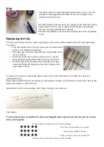 Предварительный просмотр 2 страницы Swann Manga Pen Instructions