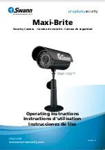 Swann Maxi-Brite PNP-150 Operating Instructions Manual предпросмотр