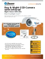 Preview for 1 page of Swann Maxi Day/Night Cam Day & Night CCD Camera Specifications