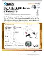 Preview for 2 page of Swann Maxi Day/Night Cam Day & Night CCD Camera Specifications