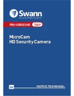 Предварительный просмотр 1 страницы Swann MicroCam HD Security Camera Instruction Manual