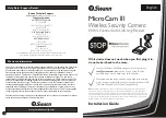 Swann MicroCam II Installation Manual preview