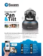 Swann Pan&Tilt Specifications preview