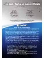 Preview for 8 page of Swann PRO-530 Operating Instructions Manual