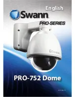 Swann Pro-752 Dome User Manual предпросмотр