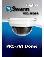 Swann PRO-761 Dome User Manual preview