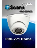 Preview for 1 page of Swann PRO-771 Dome Installation Manual