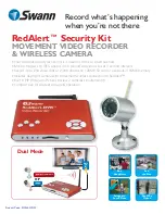 Swann RedAlert SW242-WDW Specifications предпросмотр