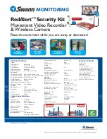 Предварительный просмотр 2 страницы Swann RedAlert SW244-WDW Specifications