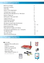 Preview for 3 page of Swann RedAlert2 Operating Instructions Manual