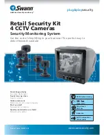 Предварительный просмотр 1 страницы Swann Retail Security Kit 4 CCTV Cameras SW244-SK4 Specifications