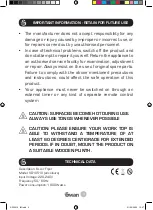 Preview for 4 page of Swann Retro SD10510 Manual